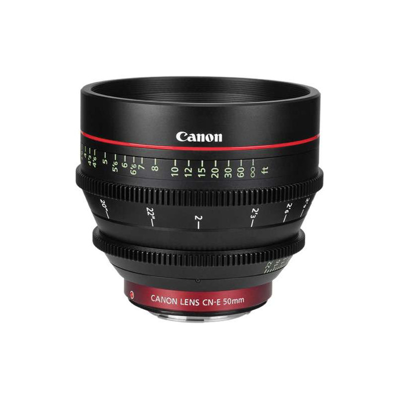 CN-E50MM LF (F) Canon Ottica Fissa (Scala delle distanze in PIEDI)