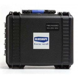 PWS-RUGGED-3S Power-Station Blueshape robusta 48V-28V-14V da produzione sul campo per batterie con attacco Gold-Mount 3-Studs