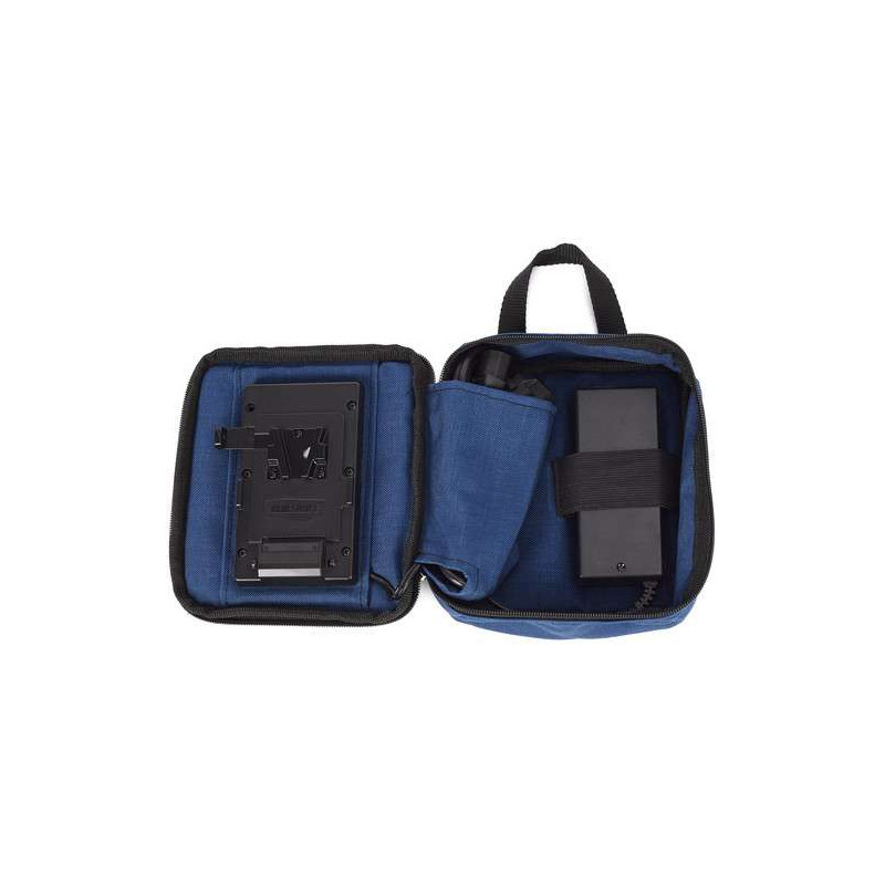 CVTR1M-45 Caricabatterie Blueshape V-Lock portatile a 1 canale da 4,5A con custodia per il trasporto