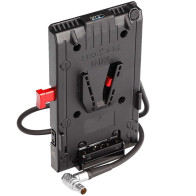 UNIX-0BL HEDBOX piastra professionale V-Mount-3 D-tap-USB-DC 12V