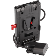 UNIX-LPE6 HEDBOX piastra professionale V-Mount-3 D-tap-USB-DC 12V