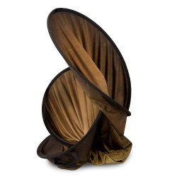 Background Vintage Lastolite 1,5x2,1m colore tabacco/oliva