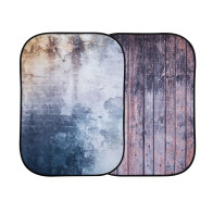 Fondale Lastolite ripiegab. 1,5m x 2,1m Staccionata/muro rovinato