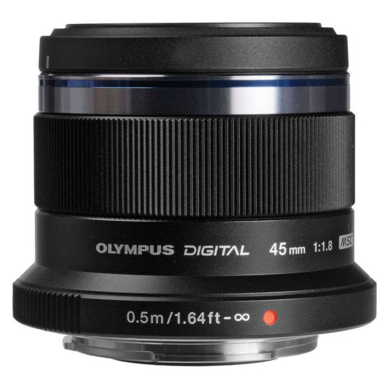 M.ZD-45B 45 mm 1:1.8 OLYMPUS M.ZUIKO Digital obiettivo Micro 4/3  Premium Black