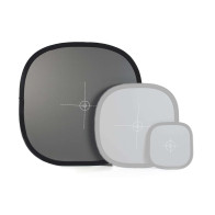 Pannello Lastolite circolare Grigio neutro / Bianco Ø 75 cm