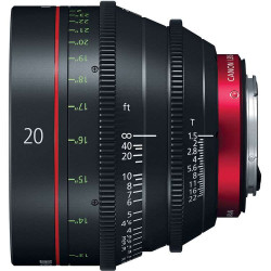 CN-E20MM T1.5 LF (M) Canon obiettivo Cine Prime (Scala delle distanze in metri)