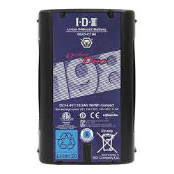 VL-2000S + DUO-C198 IDX Kit Caricabatteria + 2 batterie 195Wh Li-Ion V-Mount/V-Lock