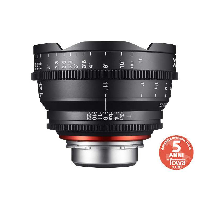 SYX14N Samyang XEEN Obiettivo 14mm T3.1 FF Cine Nikon