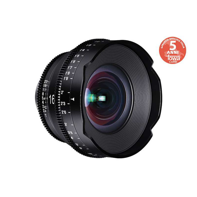 SYX16C Samyang Obiettivo XEEN 16mm T2.6 FF Cine Canon EF