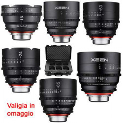 Kit Xeen 6 Obiettivi 4K, hardcase in omaggio