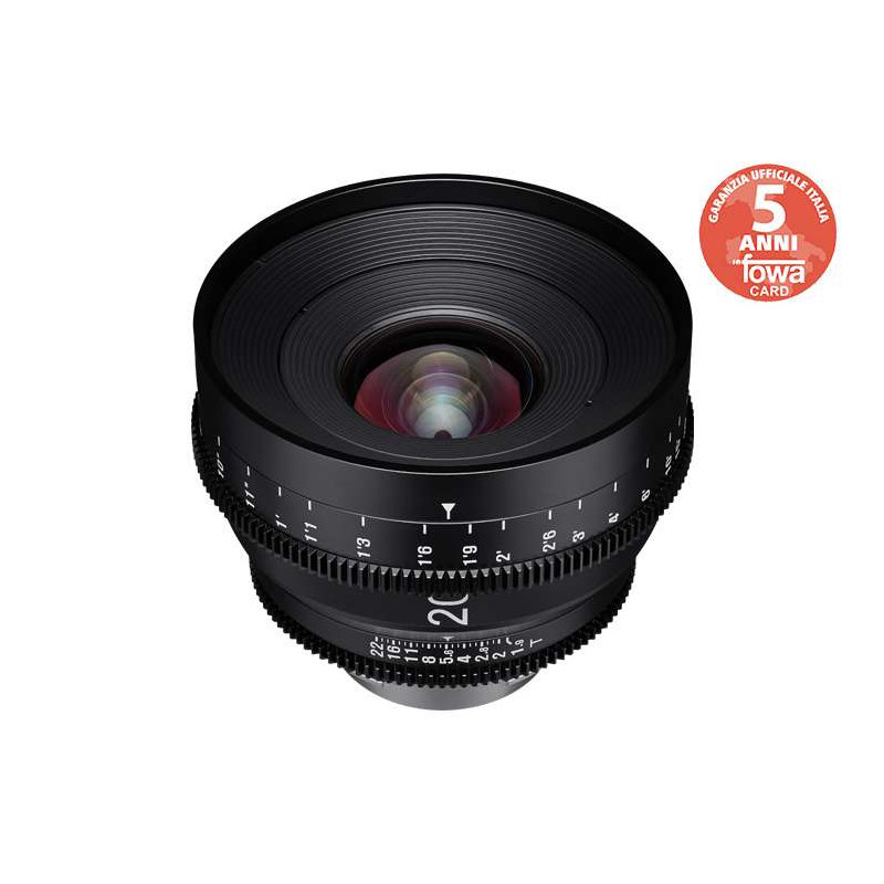 SYX20N Samyang XEEN Obiettivo 20mm T1.9 FF Cine Nikon