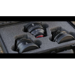 SYX3OB Samyang XEEN Hardcase per 3 obiettivi