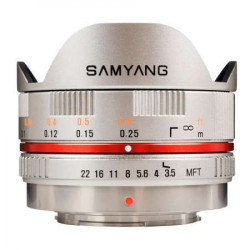 SY75BL Samyang Obiettivo 7,5mm F3,5 UMC MTF black