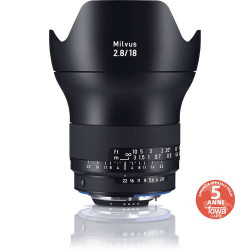 ZF6517 ZEISS MILVUS 2.8/18 ZE obiettivo fotografico per Canon EF