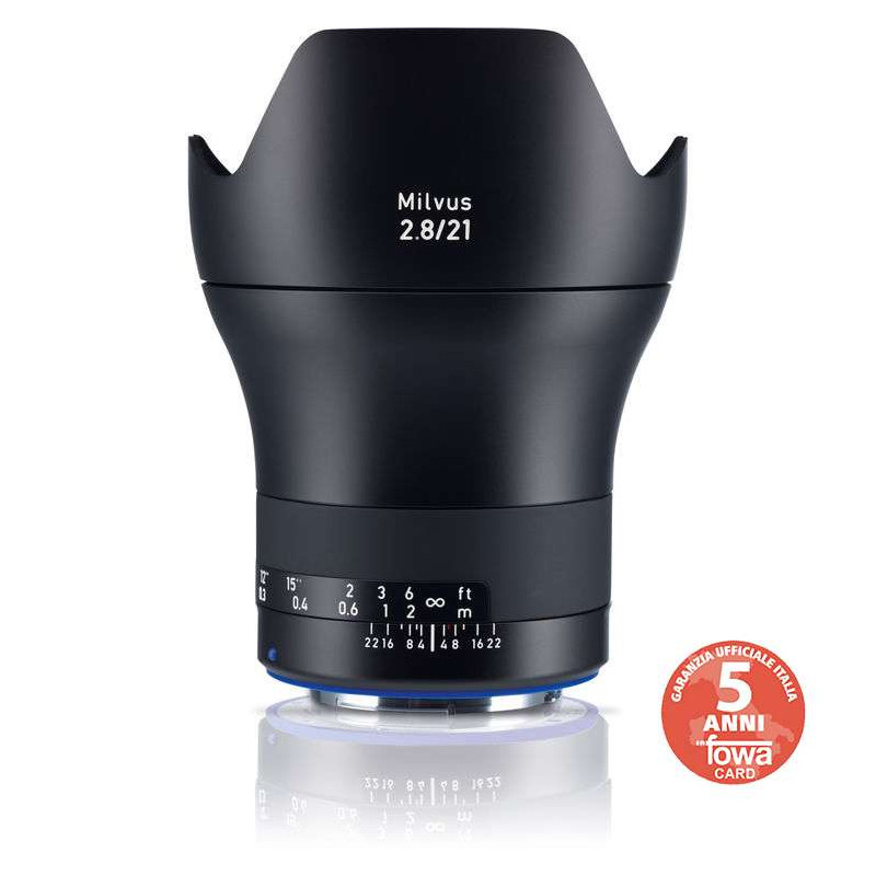 ZF0548 ZEISS MILVUS 2.8/21 ZF2 obiettivo fotografico per Nikon F