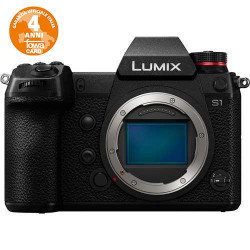DC-S1 Panasonic Lumix S Fotocamera digitale  mirrorless 6K, solo corpo