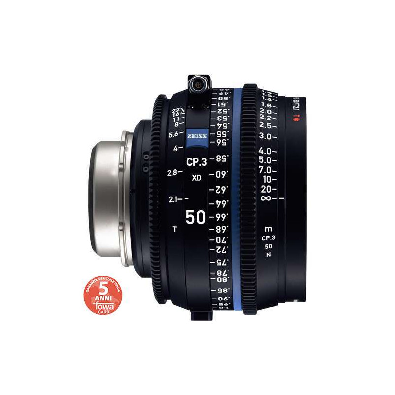 ZCP3XD-50 mm T2.1 Zeiss obiettivo Compact Prime Extended Data