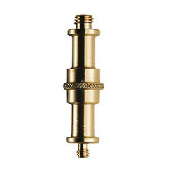013 Spigot doppio Manfrotto attacco maschio con filettature 1/4''-3/8''