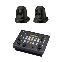 KIT 2 PTZ AW-HN38 Panasonic + Remote Camera Controller
