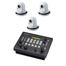 KIT 3 PTZ AW-HN38 Panasonic + Remote Camera Controller