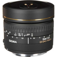 S8EF Sigma Obiettivo Fisheye circolare 8mm f / 3.5 EX DG per Canon EF