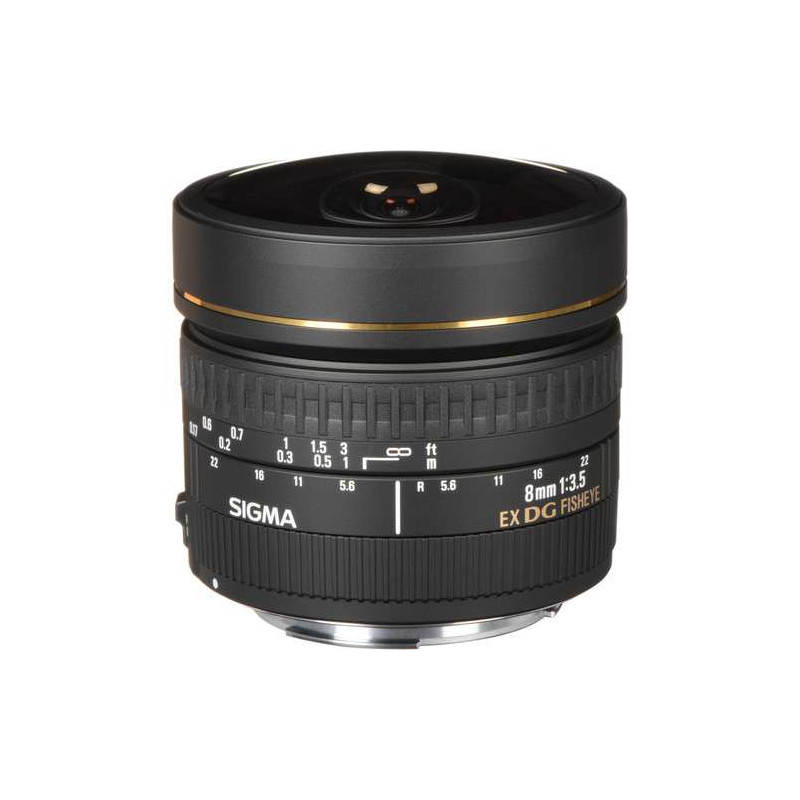 S8EF Sigma Obiettivo Fisheye circolare 8mm f / 3.5 EX DG per Canon EF