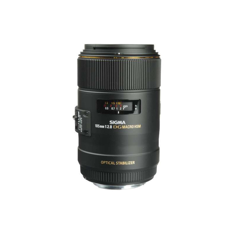 S105EFM Sigma Obiettivo Macro105mm F / 2.8 EX DG OS HSM per Canon EF