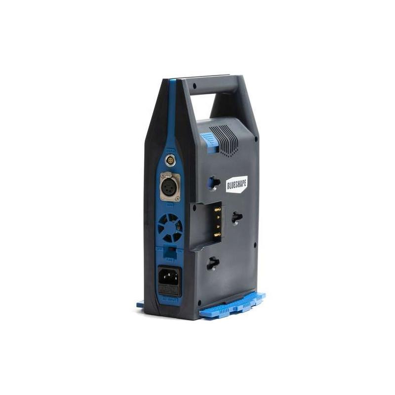 CGTR2P Blueshape Caricabatterie portatile simultaneo a 2 canali per batterie 3-Stud