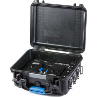 PWS-RUGGED MINI Power-Station Blueshape 48V-28V-14V da produzione sul campo per batterie con attacco V-Lock