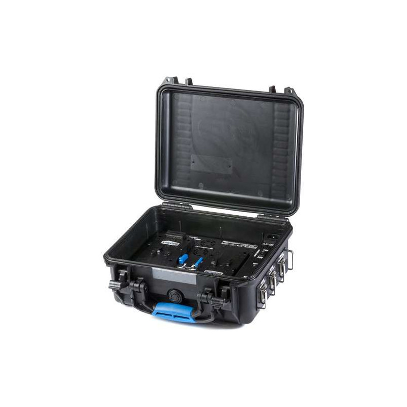 PWS-RUGGED MINI Power-Station Blueshape 48V-28V-14V da produzione sul campo per batterie con attacco V-Lock