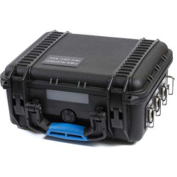 PWS-RUGGED MINI Power-Station Blueshape 48V-28V-14V da produzione sul campo per batterie con attacco V-Lock