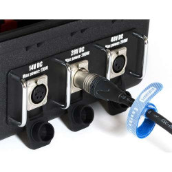 PWS-RUGGED MINI Power-Station Blueshape 48V-28V-14V da produzione sul campo per batterie con attacco V-Lock