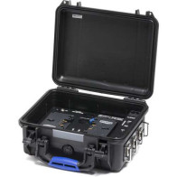 PWS-RUGGED-3S MINI Power-Station Blueshape 48V-28V-14V da produzione sul campo per batterie con attacco Gold-Mount 3-Studs