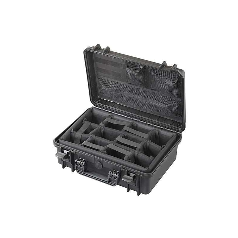 MNC432916CAMORG Hard Case, interno con divisorie imbottite e organizer per coperchio, ermetico