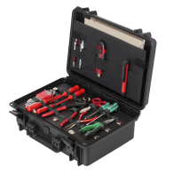 MNC432916PU Hard Case, interno con portautensili e tasca, ermetico