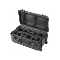MNC522920CAMORGTR Hard Case Trolley interno: divisorie imbottite + organizer