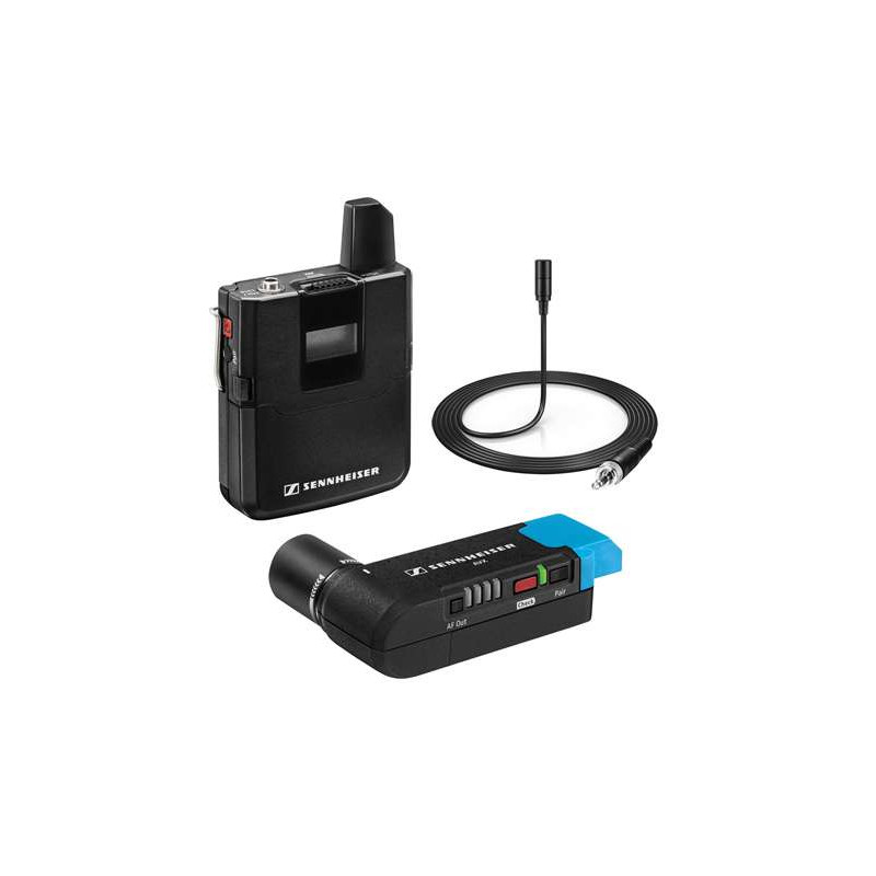 AVX-MKE2 SET SENNHEISER kit microfono Lavalier MKE2  digitale wireless Manco Videoprofessionale
