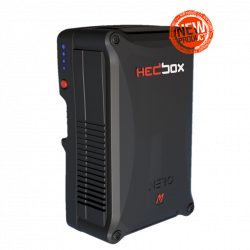 PROBANK-2M HEDBOX, Kit di alimentazione con 2 batterie Nero M e un caricabatteria RP-DC100