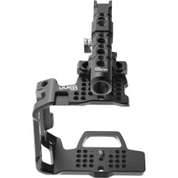 8-BMPCC4K HALF C+THP Half Cage 8Sinn con Top Handle Pro per Blackmagic Pocket Cinema Camera 4K e 6K