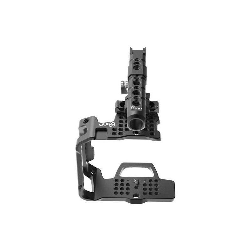 8-BMPCC4K HALF C+THP Half Cage 8Sinn con Top Handle Pro per Blackmagic Pocket Cinema Camera 4K e 6K