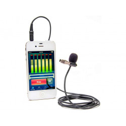 AZ0231 AZDEN Microfono a cavo con clip da bavero