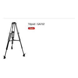 EG03A3 E-Image Sistema con testa fluida GH03F e treppiede GA752