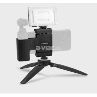 PH04K Kit E-Image supporto per smartphone con mini treppiede + lampada E9