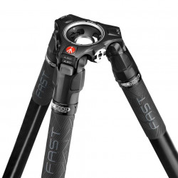 MVTSNGFC Manfrotto Treppiede 635 Fast Tubo Singolo Fibra di Carbonio(stella non inclusa)