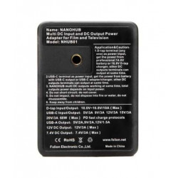 Nano HUB Fxlion alimentatore multitensione ingressi / uscite DC