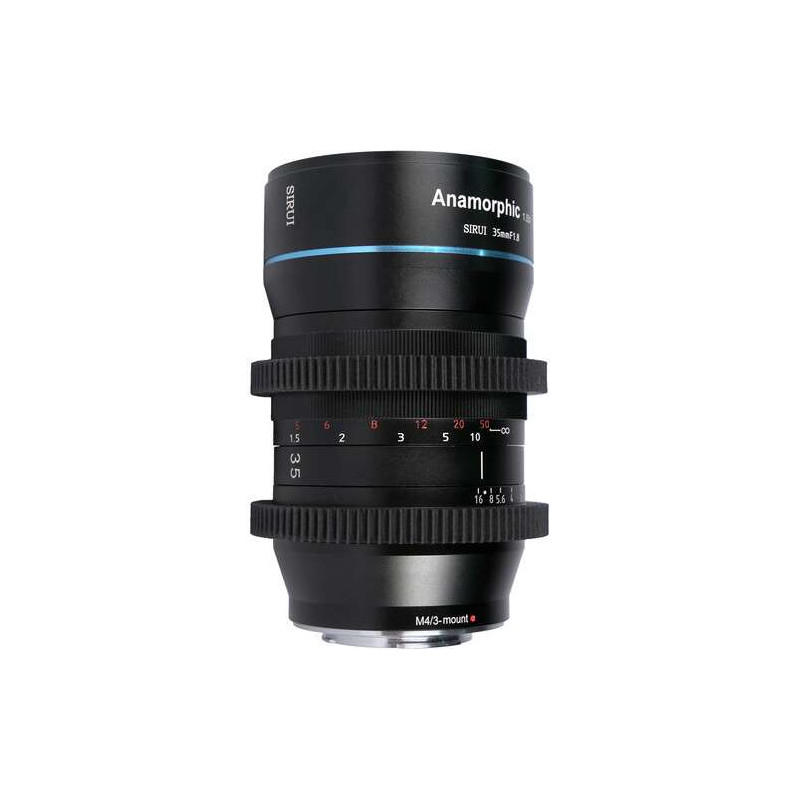 SI-SR35M SIRUI Obiettivo anamorfico MFT F1,8 da 35mm 1,33X