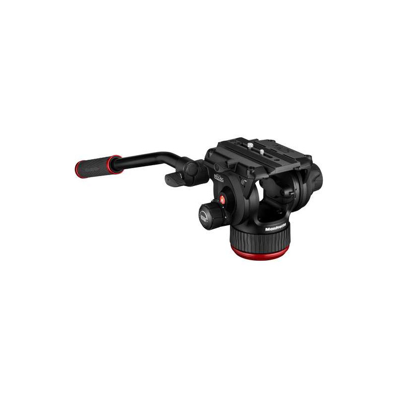 MVH504XAH Manfrotto Testa Video Fluida con Base Piatta 504X