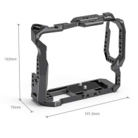 2765 SmallRig Cage per BMPCC 4K e 6K con Battery Grip collegato