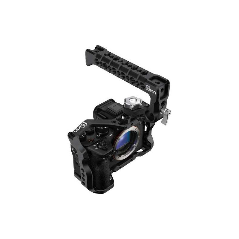 8-a7SIII C+8-THS Cage 8Sinn per Sony a7SIII + Top Handle Scorpio