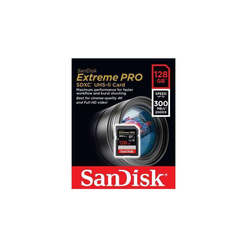 SANDISK EXTREME PRO 128GB  HC 260/300 MB/s- 3100860
